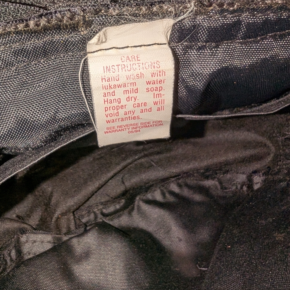 Vintage 90s Jansport Fanny Pack Belt Bag Black Aztec With Bottle Holders - Picture 4 of 7